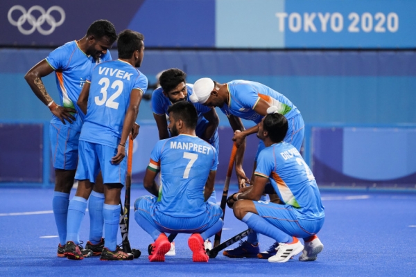 Indian hockey team at Tokyo Olympics 2020-2021